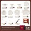 Modern Lanca Spring Dawn Luxury Jingdezhen Ceramic Dinnerware Set