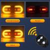 Bikes Remote Control Front Rear Light Bright Bikes Tail Light with Turn Signal