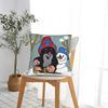 Pillow Cover The Little Mole Snow  Funny Pillow Case For Sofa Car Home Decor Pillowcases