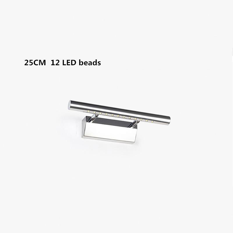 

Настенный светильник 3 Вт 5 Вт 7 Вт светодиодный настенный светильник из нержавеющей стали зеркало туалетный столик светильники для настенных светильников Warm White