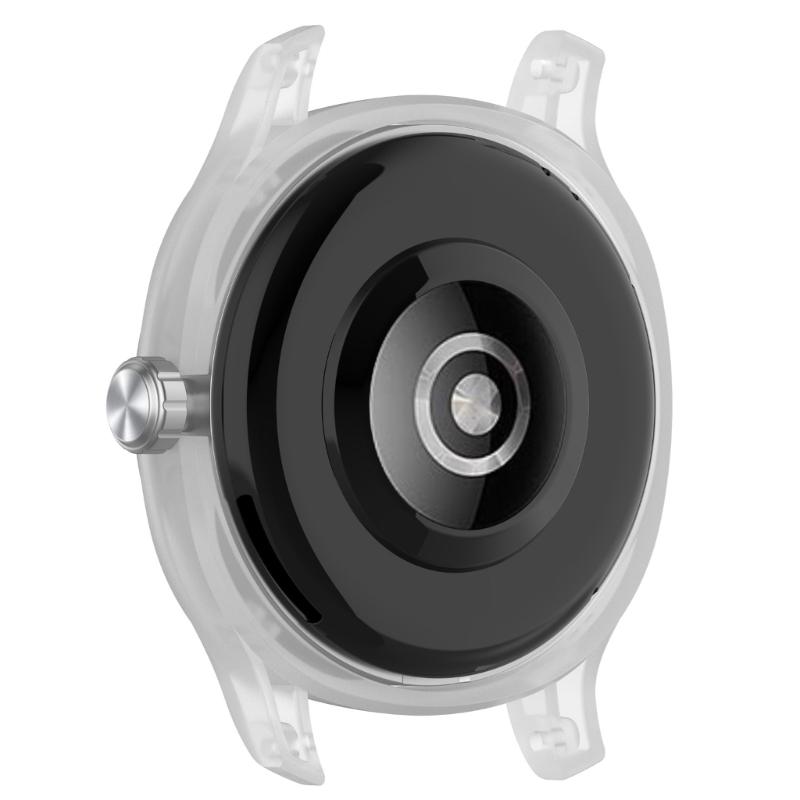 Protective Shell Fit for Smartwatch Protective Frame Cover Smartwatch Replacement Half-Coverage Case Hoiusing