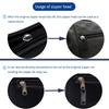 4 PCs Removable Zip Puller, Jeans Backpack Jacket Clothes Shoes Boots Replacement Zip Accessories, Sewing Tools