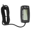 LCD Backlit Gauge Resettable Inductive Tachometer Hour Meter for 2 4 Stroke Engines