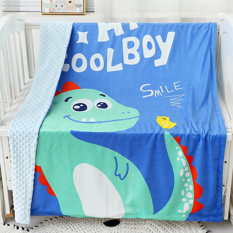 LISM Children s Dinosaur Dot Blanket