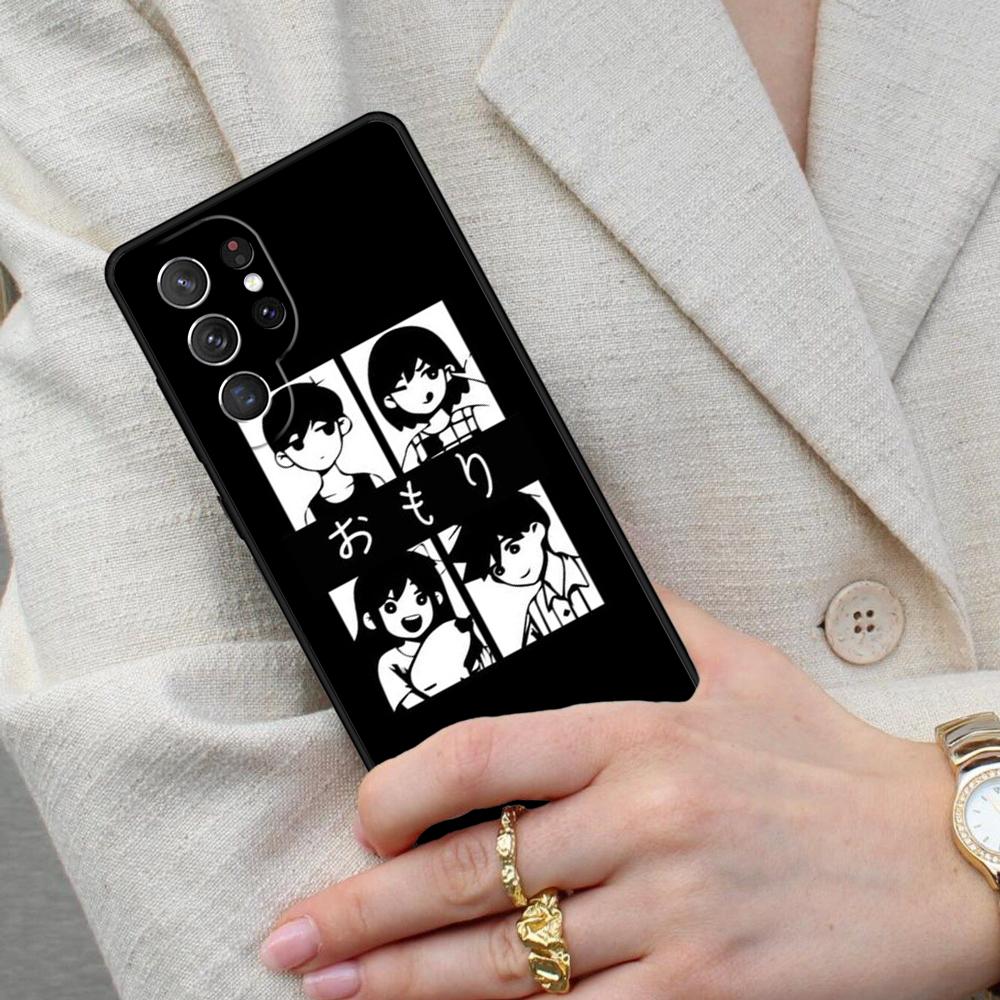 Omori Cell Phone Case for Samsung Galaxy S26 Ultra S25 S24 S23 S22 S21 S20 Note10 Cover