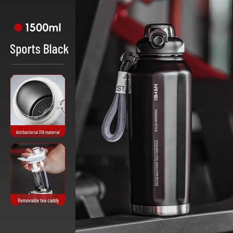 Youluo Large Capacity Outdoor Insulated Water Bottle