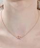 Cranne Twin Heart Necklace C24Nb121