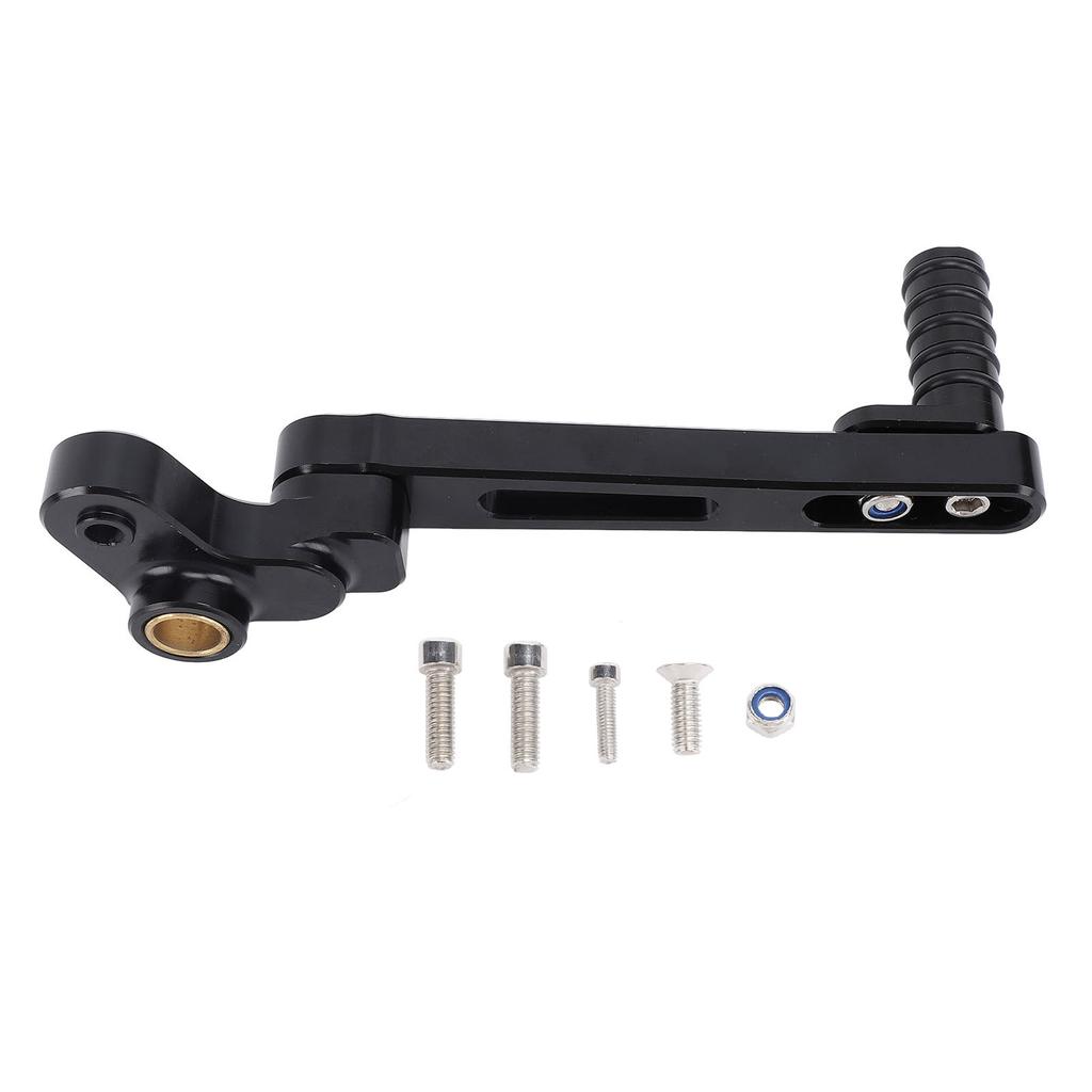 Gear Shift Lever Shifter Pedal Aluminum Alloy Adjustable Gear Shifter Pedal for Hypermotard 820 SP 939 SP Black