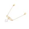 Face Cover Chains Stylish Decoration Alloy Durable Face Cover Strap Holder Accessories