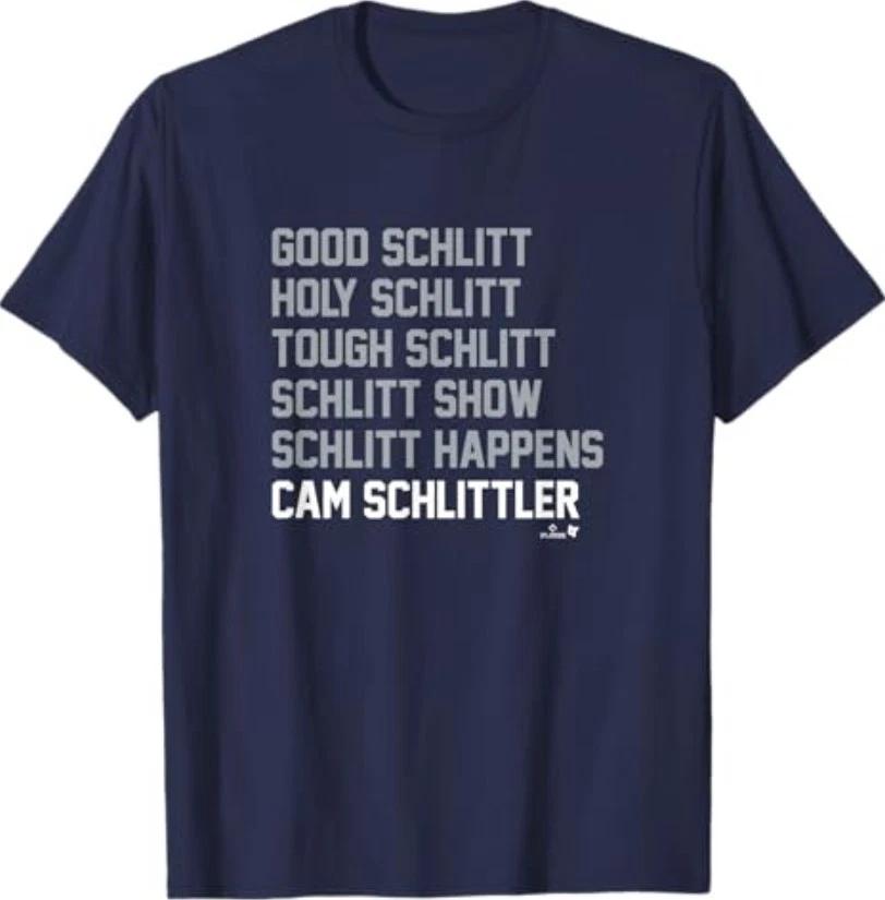 Cam Schlittler - Schlitt List - New York Baseball T-Shirt XXXL