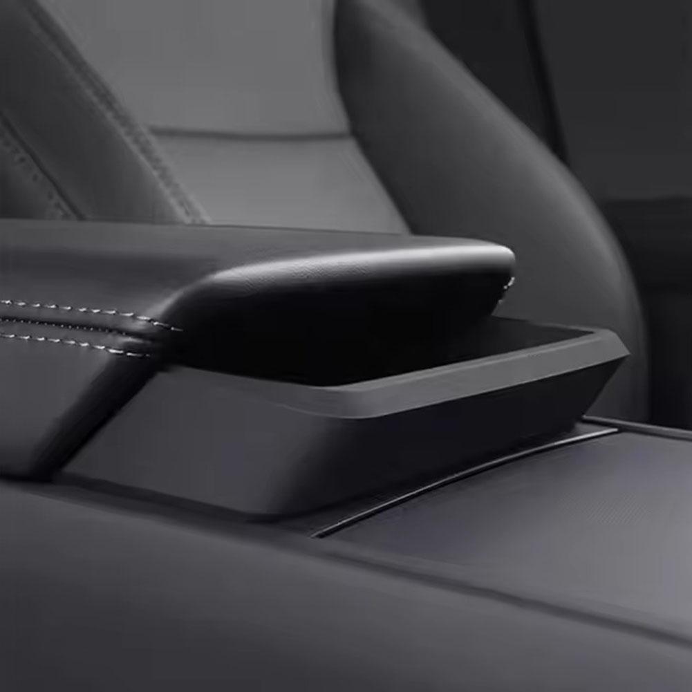 For Tesla Juniper Center Console Armrest Storage Box Auto Highland Holder Armrest Accessories Silicone Eyeglasses Tray L5D1