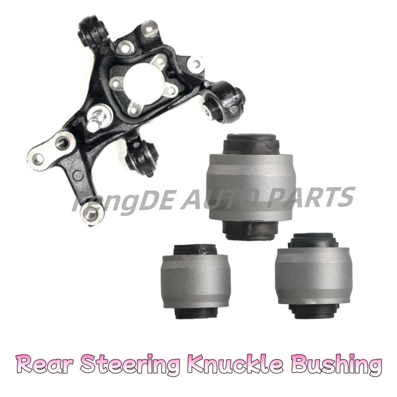 3pcs Rear Arm Assembly Knuckle Bushing For 2018-2024 TOYOTA CAMRY/HYBRID AVALON Lexus ES300H 42304-06270 42305-06270 42304-33050