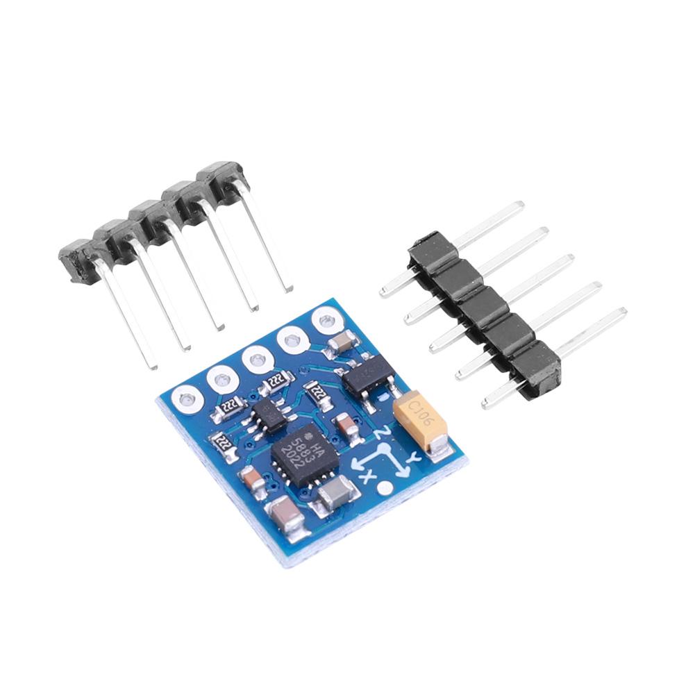 GY-271 Triple Axis Compass Magnetometer Sensor I2C IIC Electronic Compass Magnetic Sensor Module HMC5883L QMC5883L for Arduino