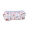 Cute Floral Cotton Makeup Brush Bag With Portable Design For Travel And School
