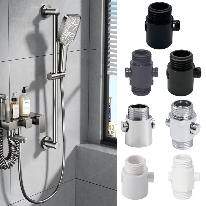 Shower Head Arm Diverters Valves Bidet Sprayer Water Separators Adapter Flows Regulator Stops Switches Bathroom Faucet