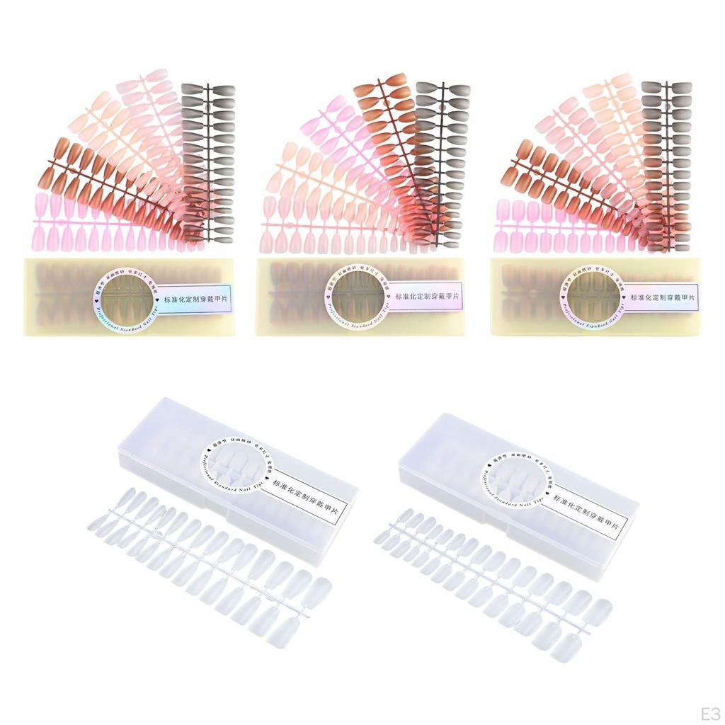 300 Pieces Nails Tip, Full Cover, Elegant, for Nail Extension, Extension Kit False