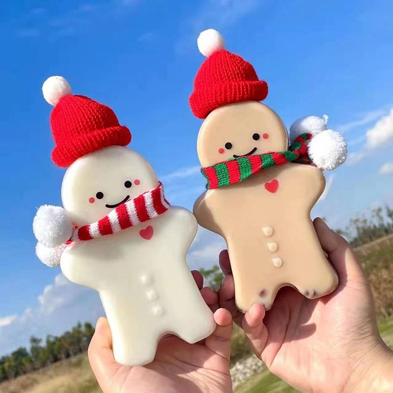 Christmas Cups Party Supplies Christmas Gingerbread Man Snowman Shaker Drinking Cup Xmas Milk Tea Drinking Cup Navidad 2026
