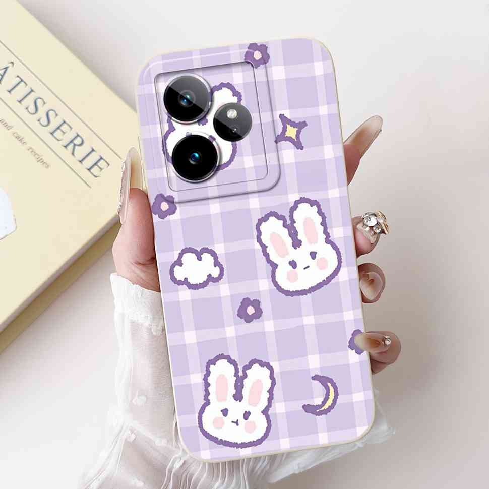For Realme GT 7 5G RMX5061 Case Popular Butterfly Print Soft Silicon Back Cover For Oppo Realme GT7 5G 6.78" Phone Shell Coque