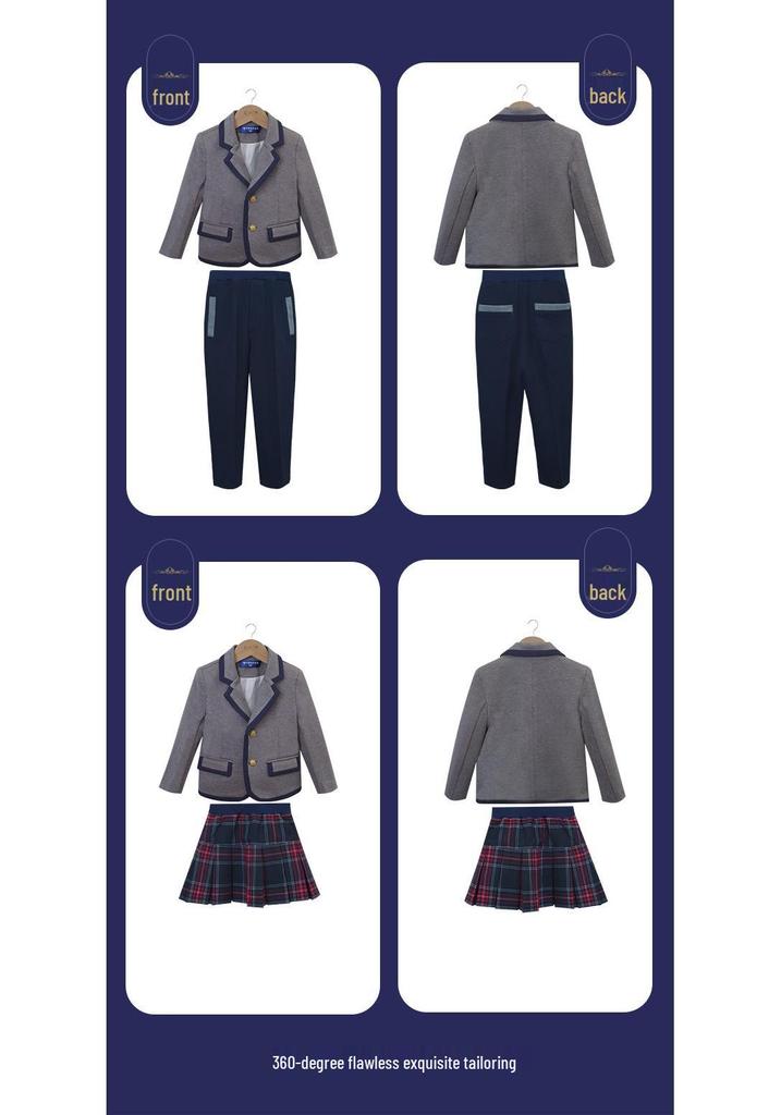 Akademischer Stil für Kinder Formale Schuluniform