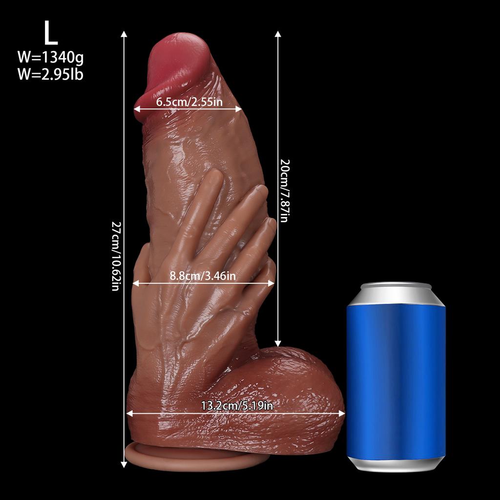 Super Size Silicone Anal Plug Dildo Masturbator Sex Toy Huge Fisting BDSM Femdom Strap on Penis Big Dick