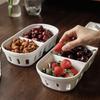 Ceramic Perforated Fruit & Vegetable Drain Basket