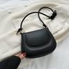 Women Simple Solid Color Crossbody Bags Underarm Bag Shoulder Bag Messenger Bag