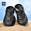 HLA Men's Casual Closed-Toe Beach Clogs