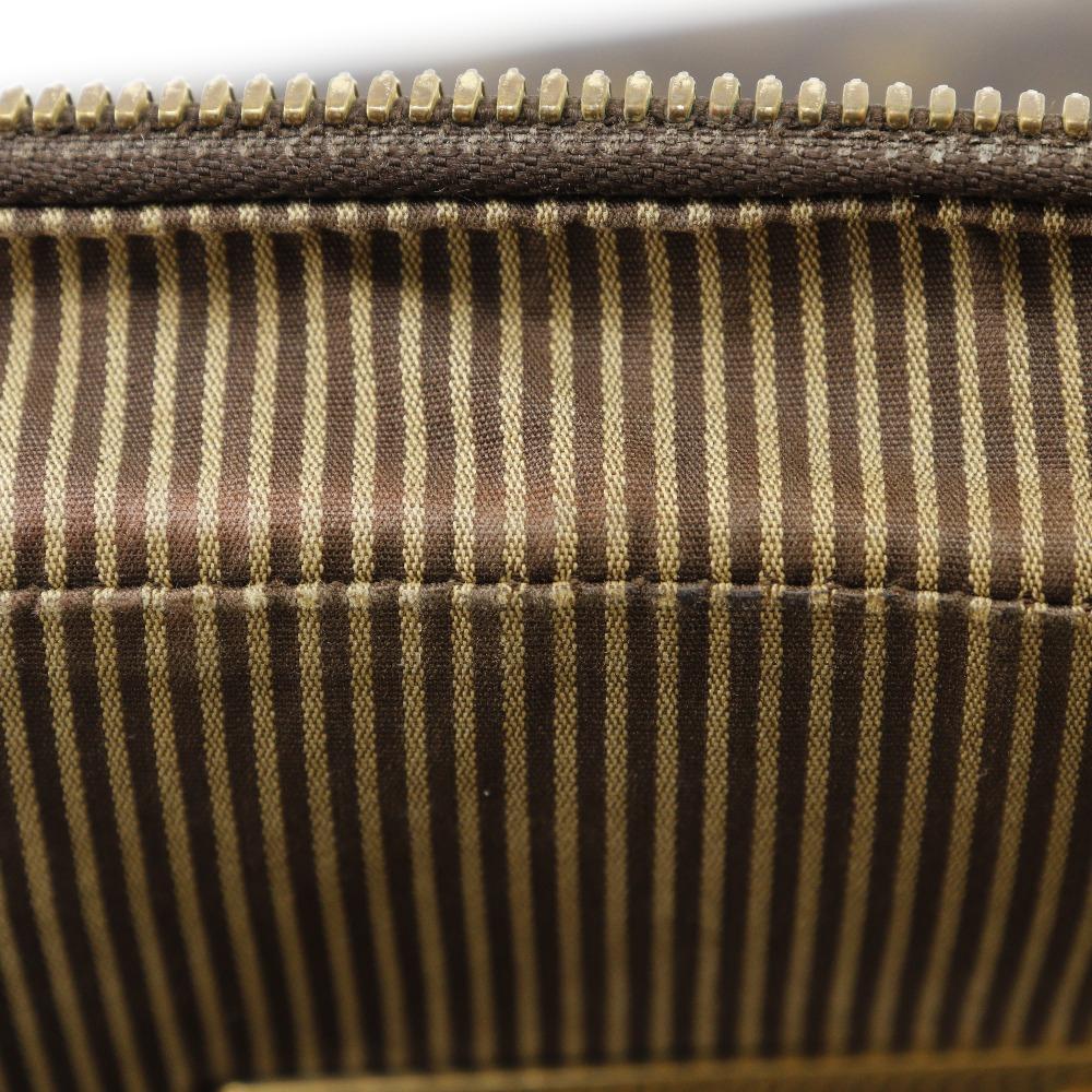 Louis Vuitton Porto Document Vertical Handbag M95529 Monogram Bekia Brown Monogram Canvas Mens Used