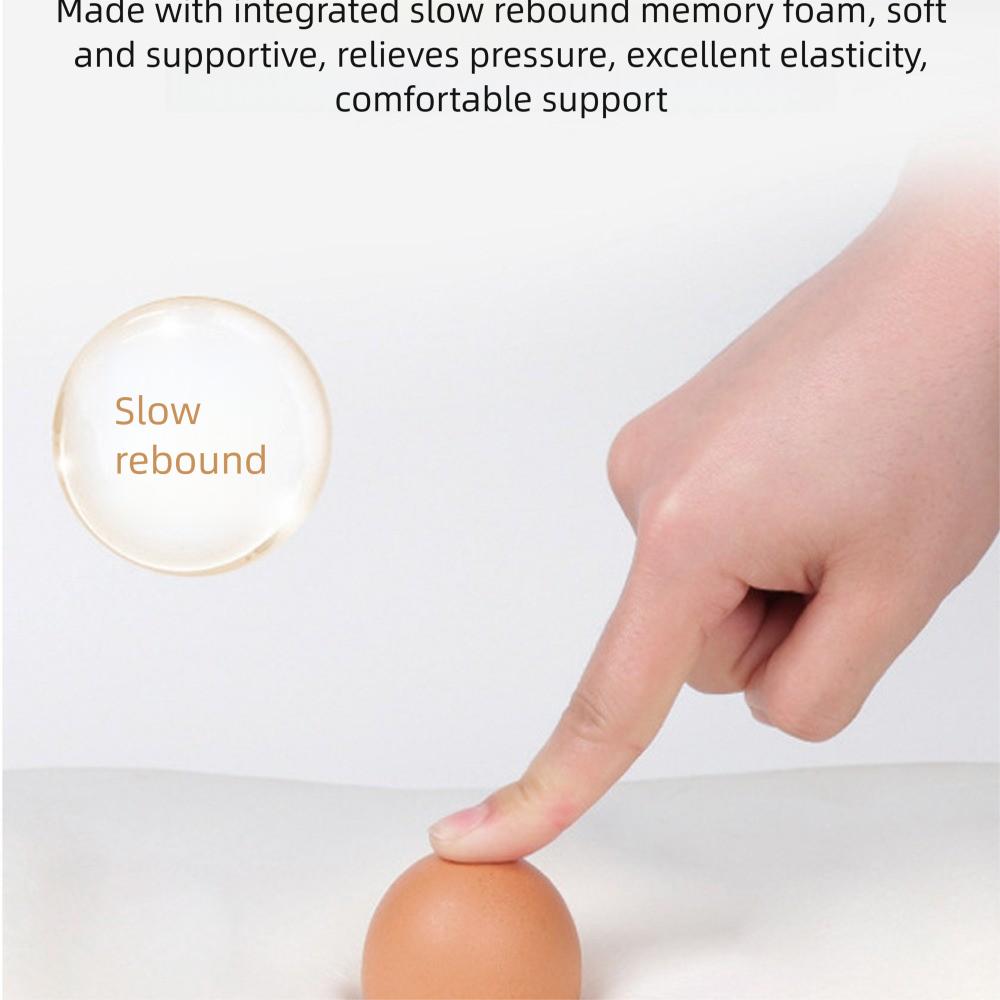 1Pair Memory Foam Inner Core Support Cushion Comfortable Elbow Pillow  for Home Office Game Chair