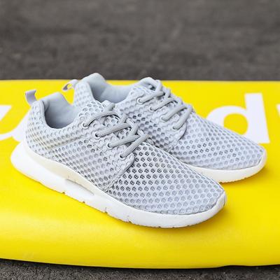 Neue Sneaker für Herren Sommer Mesh Atmungsaktiv Freizeitschuh Leichtgewicht Sportschuhe Herren Tennisschuhe Ausgehöhlte Sportschuhe