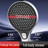 Ultra Pressurized Rain Shower Head with Built-in Water Heater for Enhanced Bathing Experience