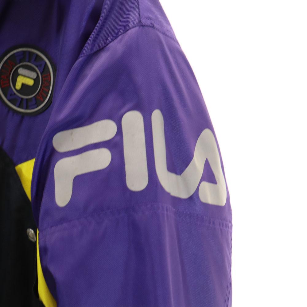 Fila 90s Old Batting Jacket M Purple Men's Used