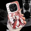 Genshin Impact Anime Shockproof Phone Case for Xiaomi Redmi Note 15 14 13 12 Pro Plus 11 11S 11T 5G Cover Anti Fall Fundas