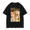 Hannah Montana Retro 90s T Shirt Miley Cyrus Rap Hip Hop Punk Style Tee Shirt Unisex Womens High Quality Tshirt Streetwear Summer