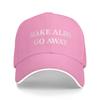 Albo Weg Machen MAGA Sandwich Baseballkappe Hip Hop Australien Spruch Unisex Stil Verstellbare Kopfbedeckung Reise Geschenk Hüte