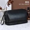 Große Kapazität Herren PU Reise Waschbad Rasierwerkzeuge Toilettenartikel Tasche Business Make-up Tasche Aufbewahrungstasche Damen Kosmetiktasche