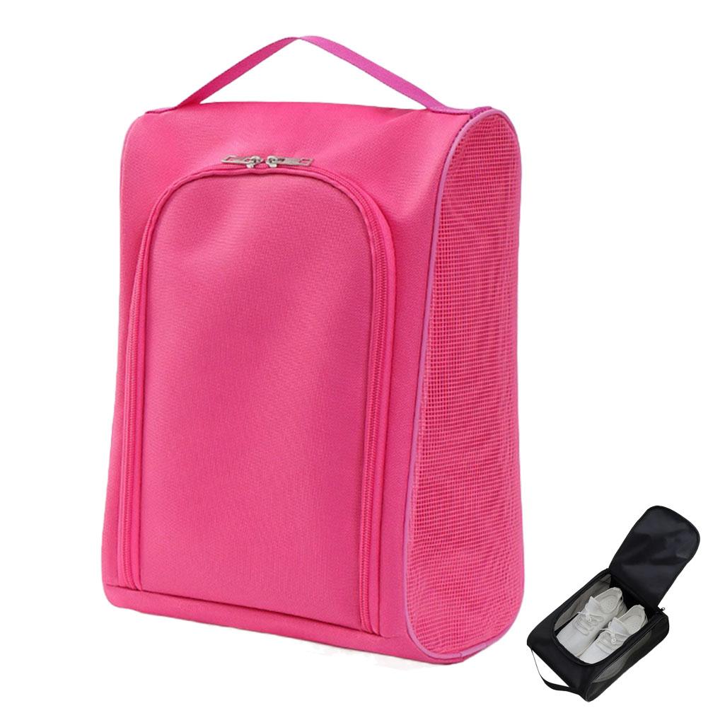 

Portable Oxford Cloth Shoe Carrier Bag Lightweight Breathable Shoe Bag For Golf & Sports Dustproof Handbag For Travel Storage