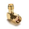 Rechten Winkel SMA-Buchse RF Grad Jx Adapter-Stecker 90 SMA-Stecker Auf