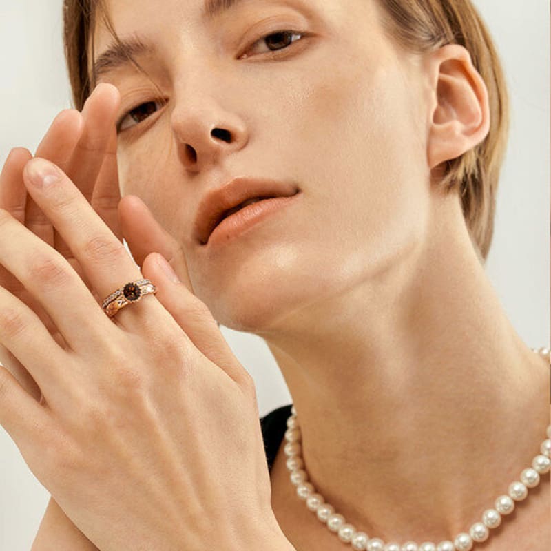 qudokorea Kudo Beroli Rose Gold Ring