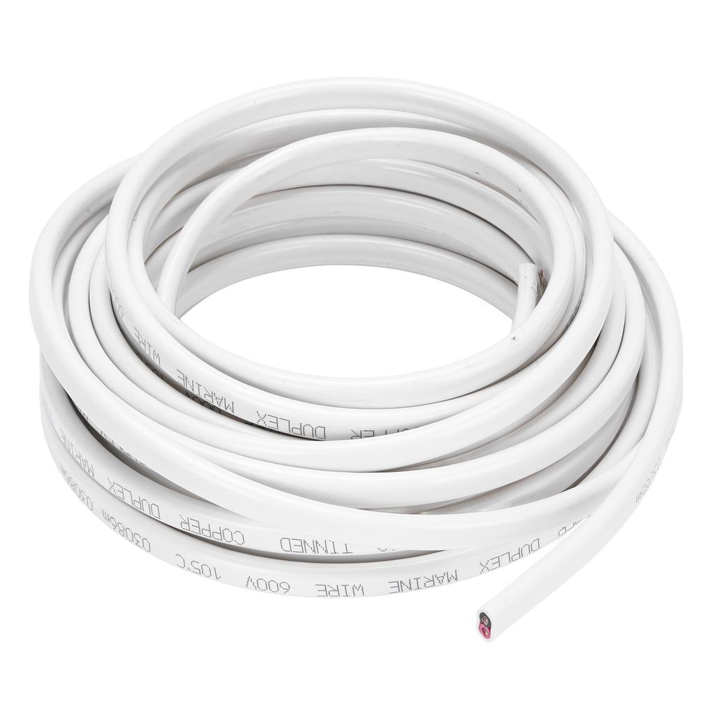 14 AWG Marinekabel 30ft Wasserdicht Überlegene Leitfähigkeit Professionell Hohe Flexibilität für Boot Yacht Auto Wohnmobil