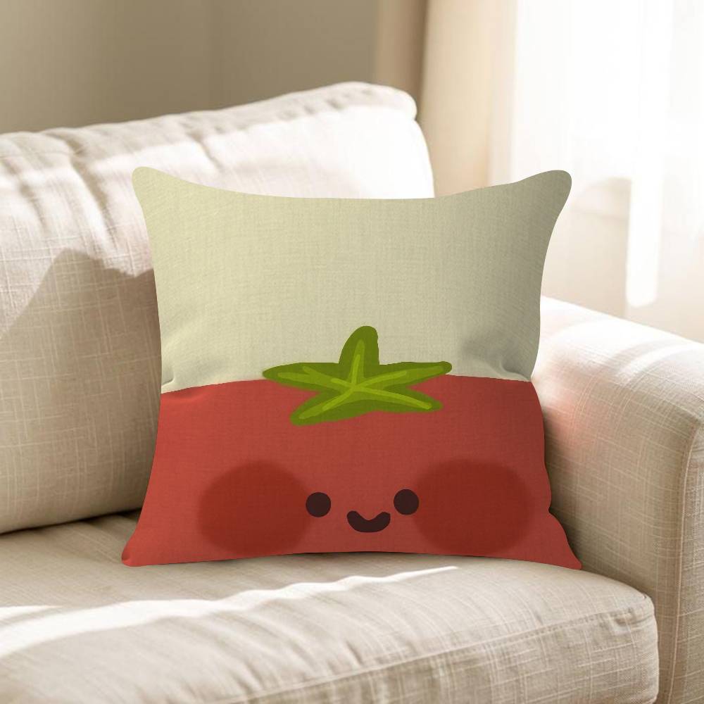 Polka Dot Cute Tomato Pillow Gifts Home Office Furnishings Bedroom Sofa Car Cushion Cover Case 45x45cm