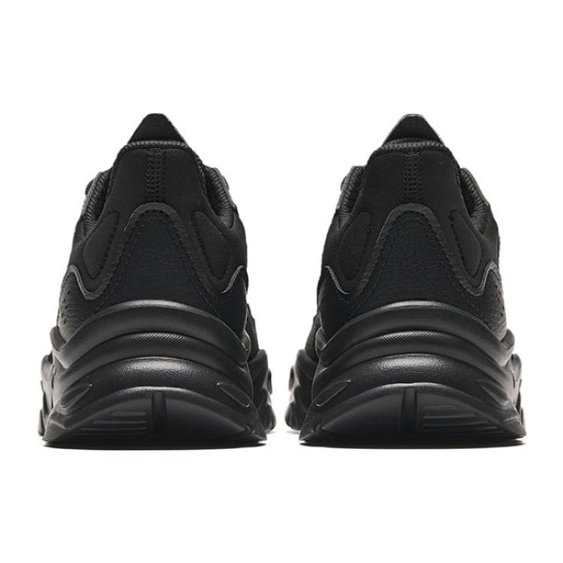 Anta Little Millennium Cushioning, Wear Resistant Low top Casual Shoes Women's Black Sneakers 922528826F-2