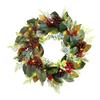 LED Light Up Christmas Wreath with Pinecone , Front Door Wreath Holiday Wreath for Front Door Christmas Decorations