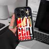 Red Hot Chili P-Peppers Band Phone Case For IPhone 17 16 15 14 13 12 11 Pro Max 16E Plus INS Soft Cover