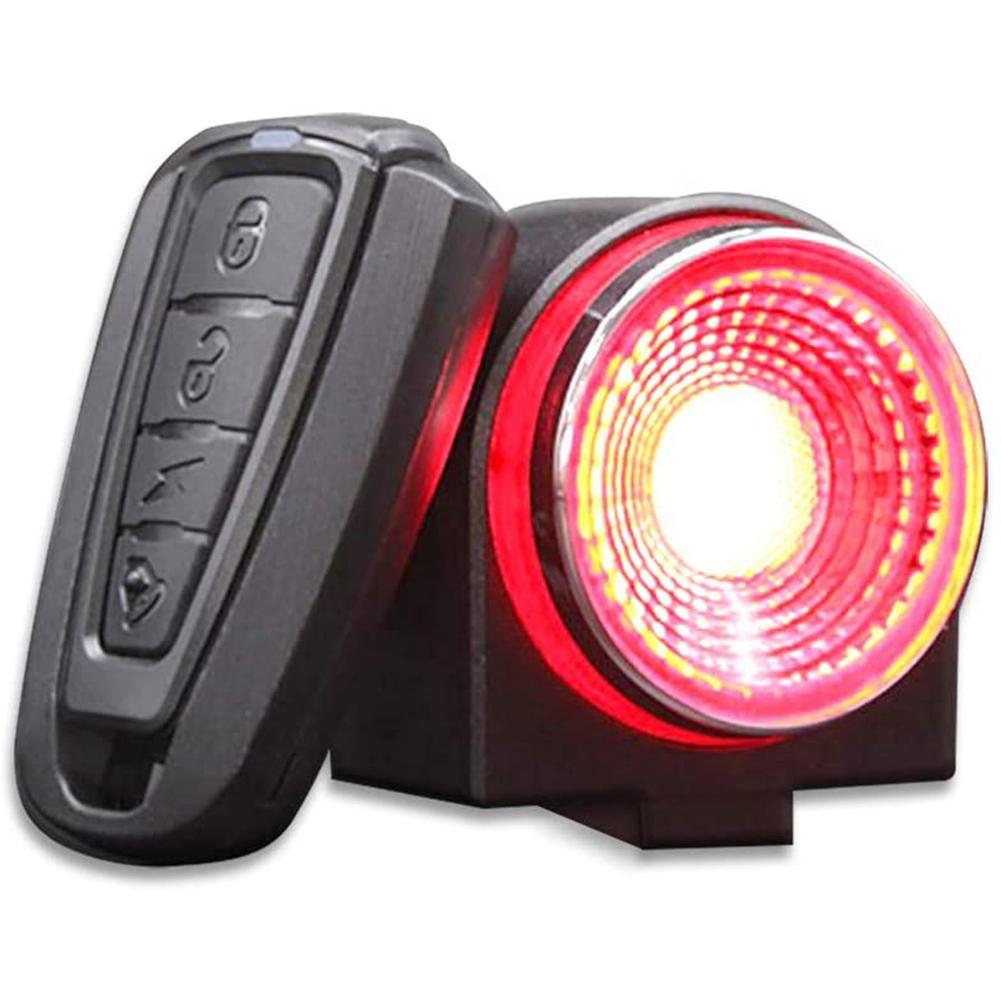 Buy ANTUSI Bike Alarm Tail Light USB Rechargeable Ultra Bright Rear