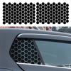 Fensterdekoration Vinyl Aufkleber Wabenmuster Vinyl Autoaufkleber Auto Seitenfenster Wabenaufkleber für Auto Außenanpassung