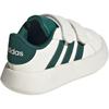 New Adidas GRAND COURT 2.0 Low Top Toddler Shoes White Green Infant And Toddler JQ7996