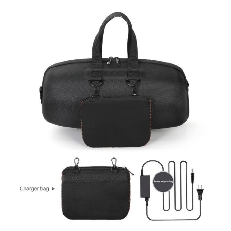 Speaker Storage Bag with Molded Outer Shell, Soft Lining, Carry Handles, Separate Accessory Pouch, Outdoor Carry and Daily Storage For XTREME 5