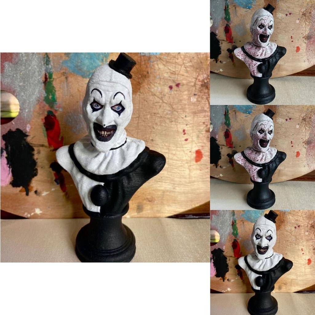 Art The Clown Figure Unique Resin Decoration For Halloween And Festive Parties