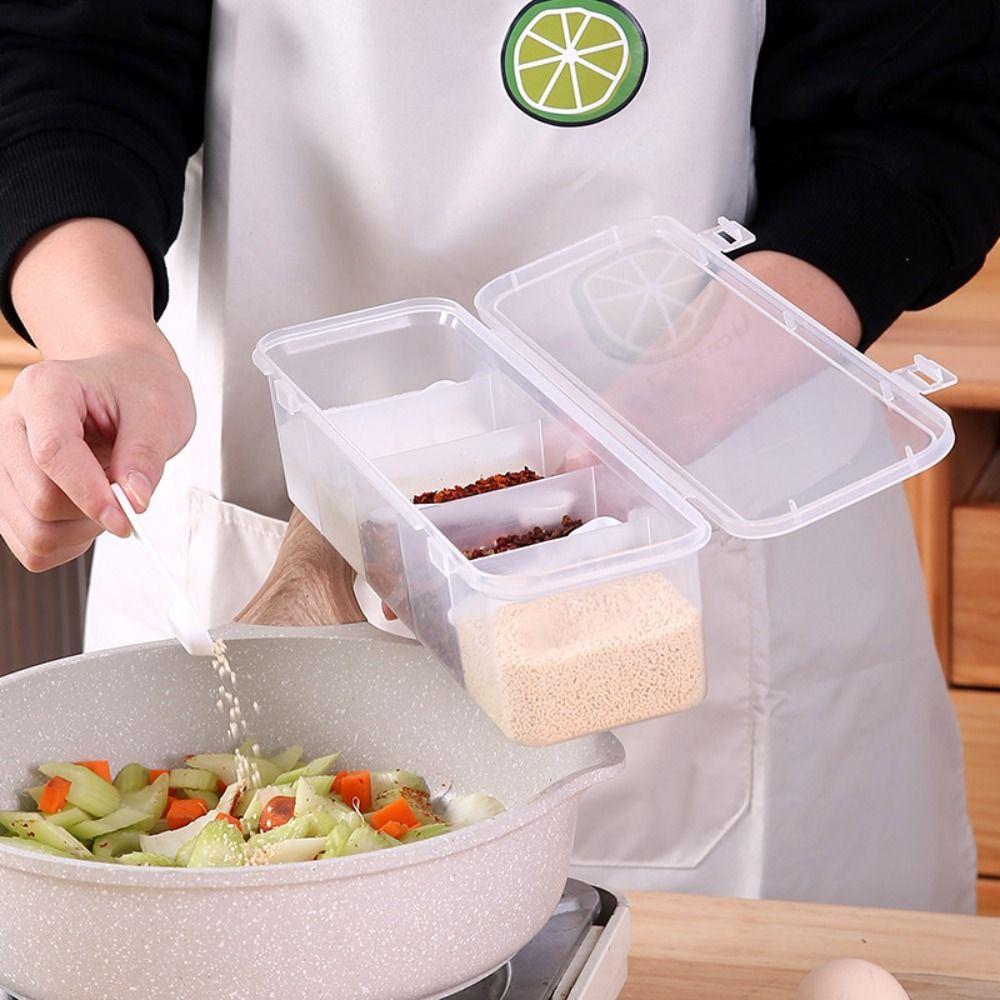 Dustproof Desktop Organizer Transparent Cable Container 5 Grids Data Cable Storage Box  Mouse line